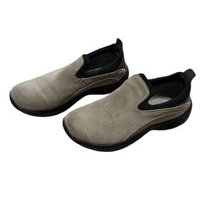 Land’s End Gray Suede Slip On All Weather Shoe